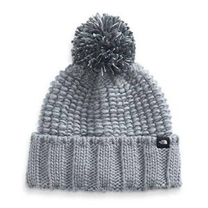 NWOT The Northface cozy chunky gray beanie womens